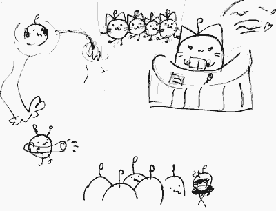 さやまんじゅう先生の原画